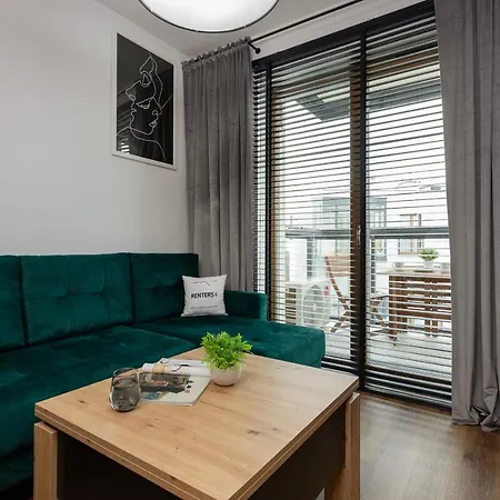Mokotow Business Centre Apartment Domaniewska With Balcony By Noclegi Renters Warszawa Zewnętrze zdjęcie
