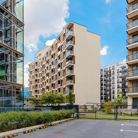 Mokotow Business Centre Apartment Domaniewska With Balcony By Noclegi Renters Warszawa Zewnętrze zdjęcie