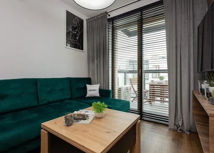 Mokotow Business Centre Apartment Domaniewska With Balcony By Noclegi Renters